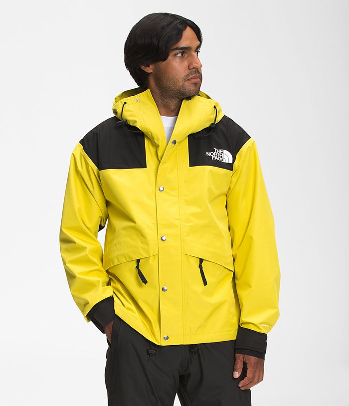 Chubasquero The North Face Hombre Amarillo/Negras Retro 1986 Futurelight™ Mountain 24798USLA